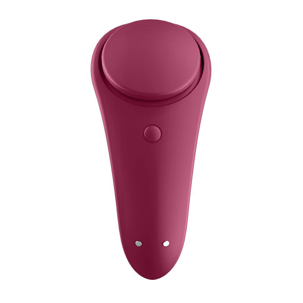 Satisfyer App Enabled Sexy Secret Panty Vibrator Wine Red - My Love Bunny™